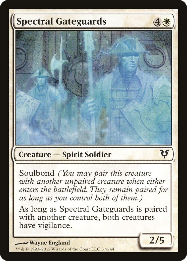 Spectral Gateguards (AVR-037) - Avacyn Restored Foil