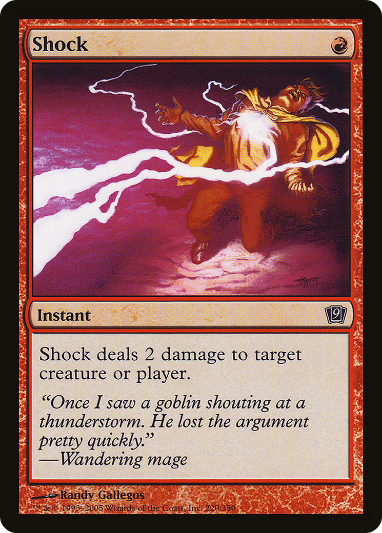 Shock (9ED-220★) - 9th Edition