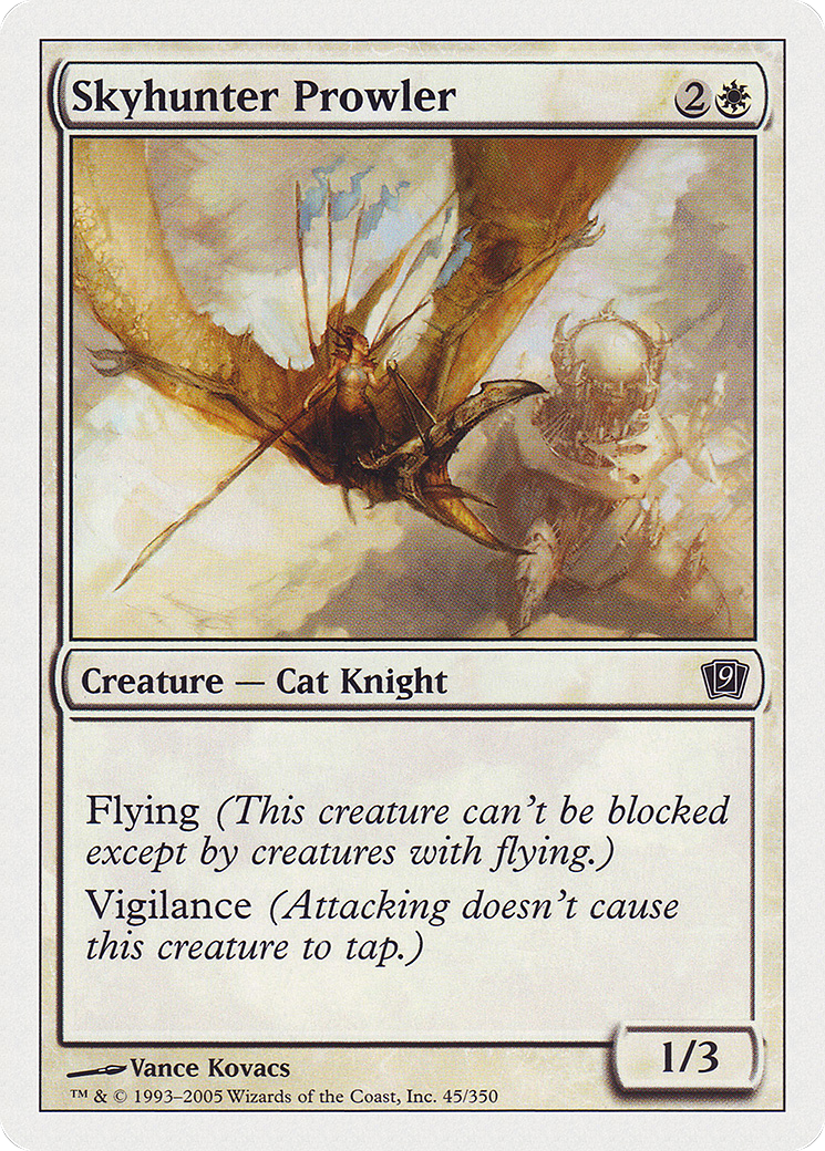 Skyhunter Prowler (9ED-045) - 9th Edition Foil