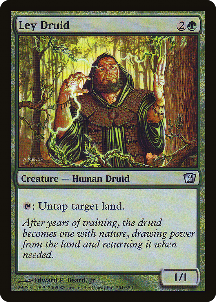 Ley Druid (9ED-251★) - 9th Edition Foil