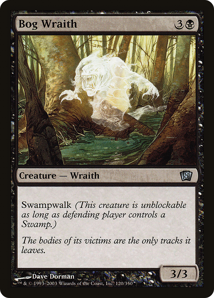 Bog Wraith (8ED-120★) - 8th Edition Foil