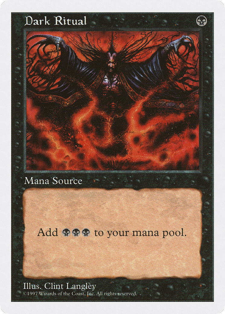 Dark Ritual (5ED-) - Fifth Edition