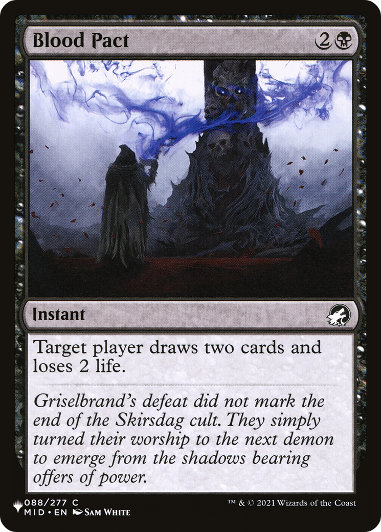Blood Pact (LIST-MID-88) - The List