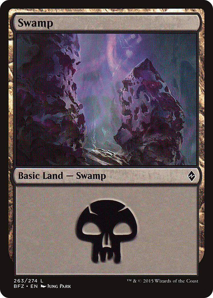 Swamp (263) (BFZ-263A) - Battle for Zendikar