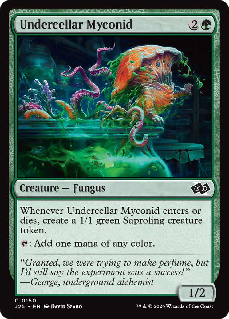 Undercellar Myconid (J25-150) - Foundations Jumpstart