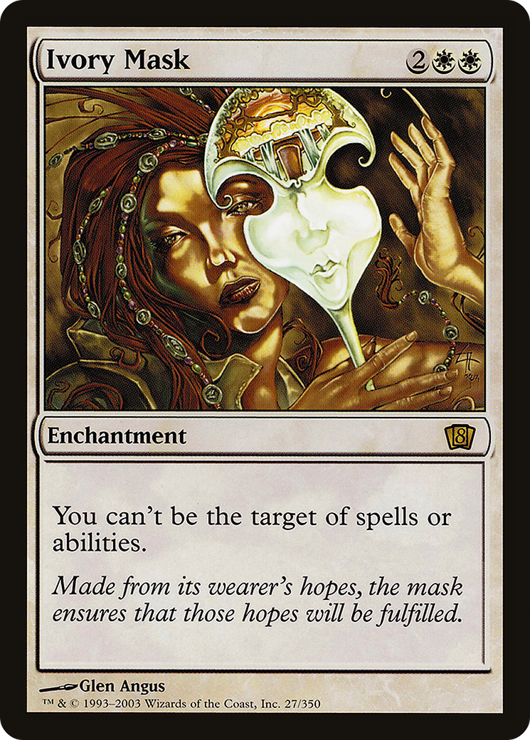 Ivory Mask (8ED-27★) - 8th Edition