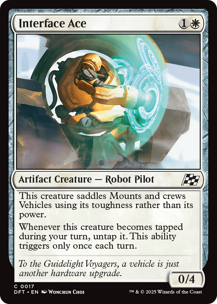 Interface Ace (DFT-017) - Aetherdrift Foil