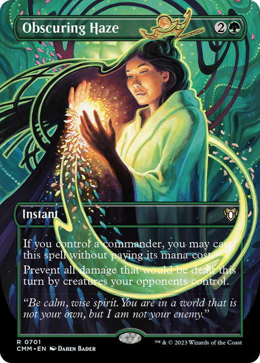 Obscuring Haze (Borderless) (CMM-701) - Commander Masters (Borderless)