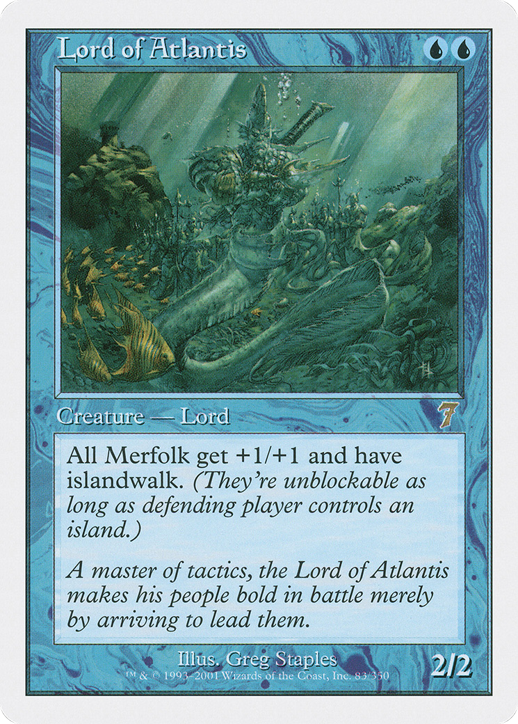 Lord of Atlantis (7ED-083) - 7th Edition