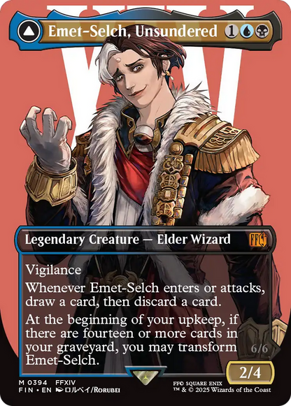 Emet-Selch, Unsundered (Borderless) (FIN-394) - FINAL FANTASY