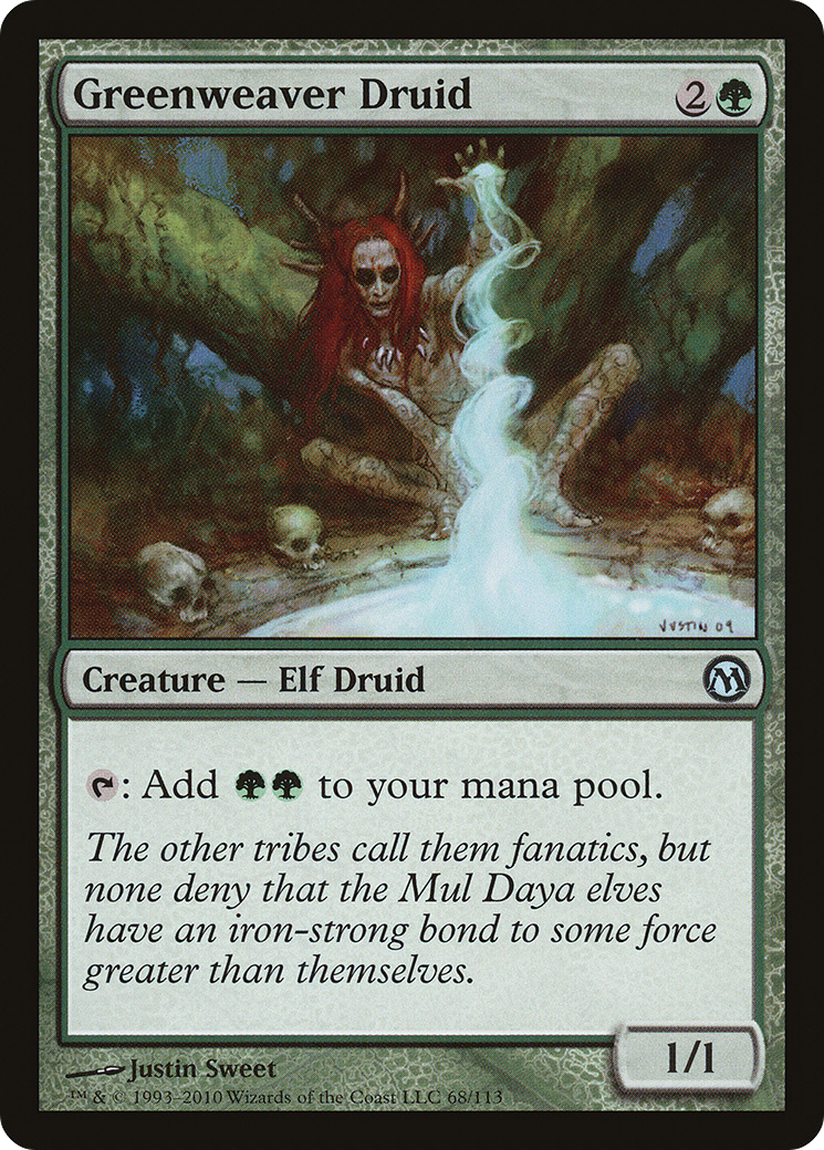 Greenweaver Druid (DPA-068) - Duels of the Planeswalkers