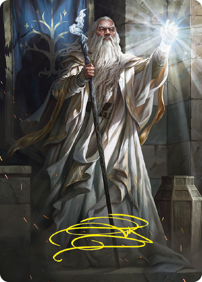 Gandalf the White // Gandalf the White (ASLTR-003) - Tales of Middle-earth Art Series (Borderless)