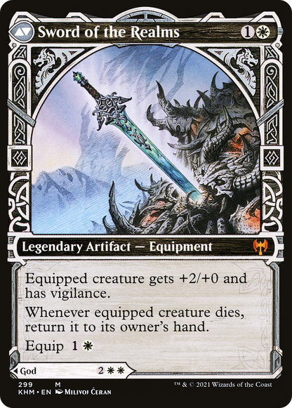 Halvar, God of Battle (Showcase) (KHM-299) - Kaldheim: (Showcase) Foil