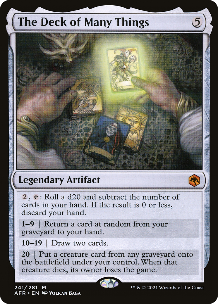 The Deck of Many Things (AFR-241) - Adventures in the Forgotten Realms