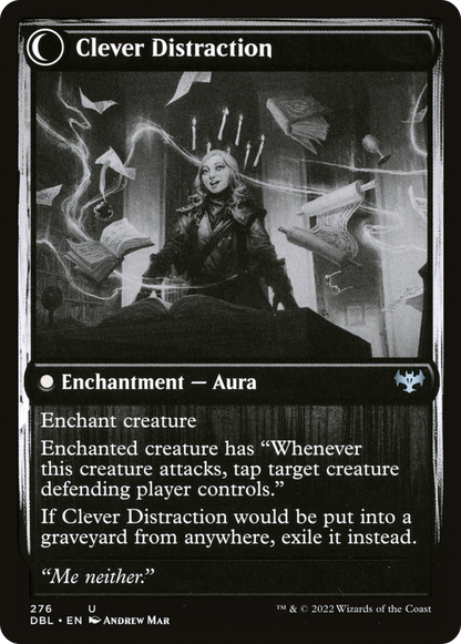 Distracting Geist (DBL-276) - Innistrad: Double Feature: (Double Faced Transform) Foil