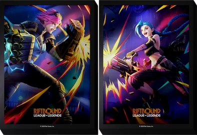 Riftbound  League of Legends Vendetta Art Sleeves - 100ct