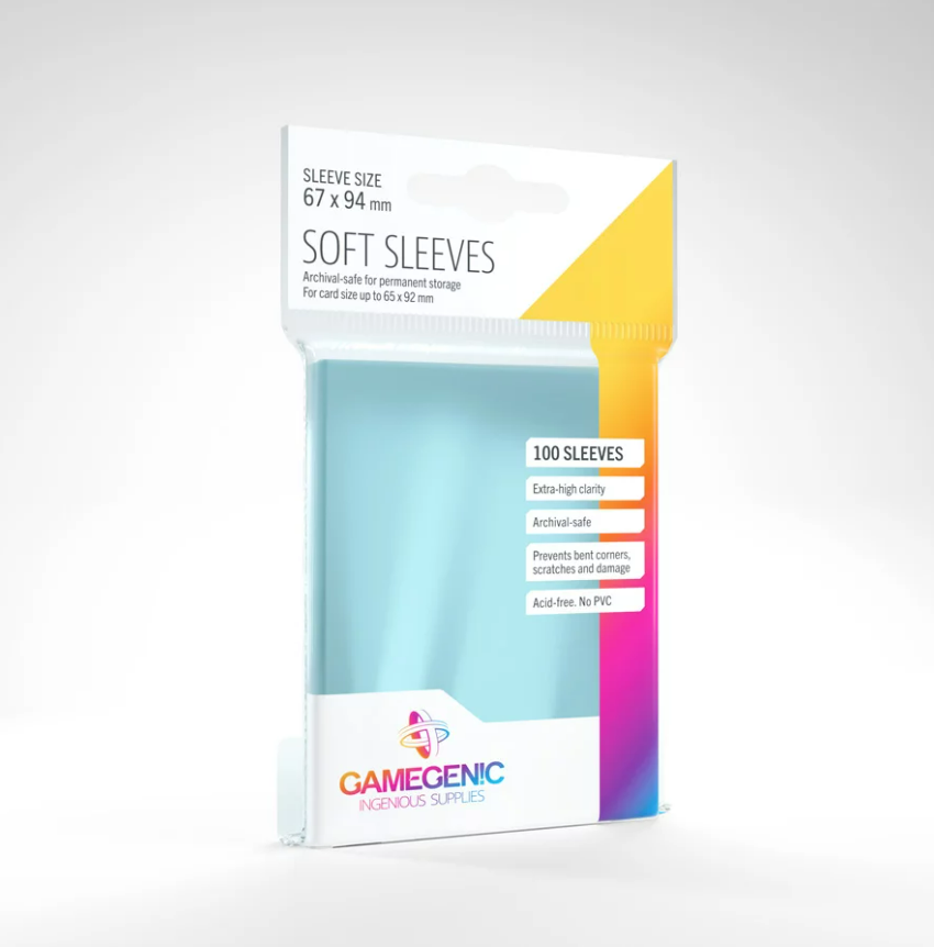 Gamegenic Soft Sleeves 100ct